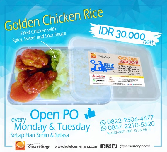 Golden Chicken Rice